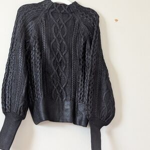 Black Sweater blouse